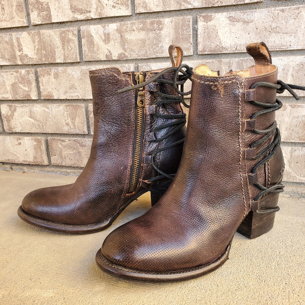 Bed Stu Blaire ankle leather women's boots cobbler
